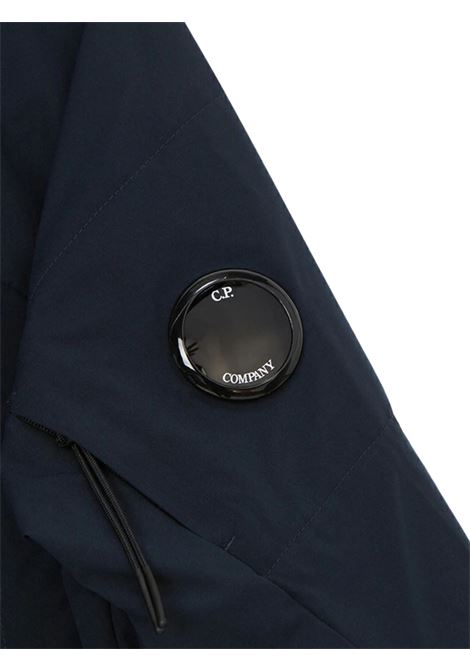 Giubbino bambino blu con cappuccio CP COMPANY | 14CKOW006B/FIBLU
